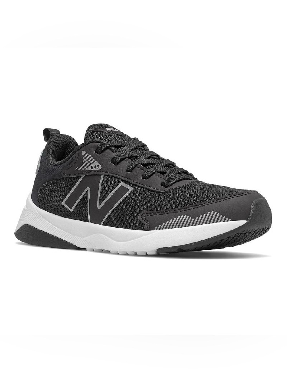New Balance 545 Kids Black Athletic Sneakers